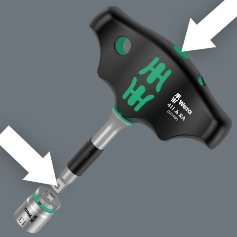 WKRĘTAK Z RĘKOJEŚCIĄ POPRZECZNĄ T, SERIA 400,1/4''*45MM WKRĘTAK Z RĘKOJEŚCIĄ POPRZECZNĄ T, SERIA 400,1/4''*45MM