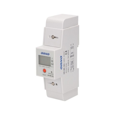 1-FAZOWY WSKAŹNIK ZUŻYCIA ENERGII 80A 1-FAZOWY WSKAŹNIK ZUŻYCIA ENERGII 80A