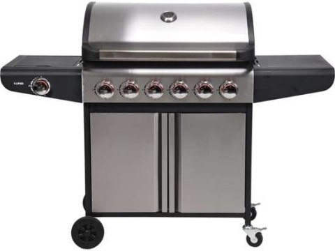 GRILL GAZOWY 6+1 STAL NIERDZEWNA 18,2KW GRILL GAZOWY 6+1 STAL NIERDZEWNA 18,2KW