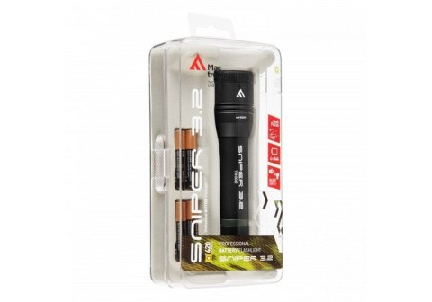 LATARKA RĘCZNA SNIPER 3.2, 420ML 4*AAA LATARKA RĘCZNA SNIPER 3.2, 420ML 4*AAA