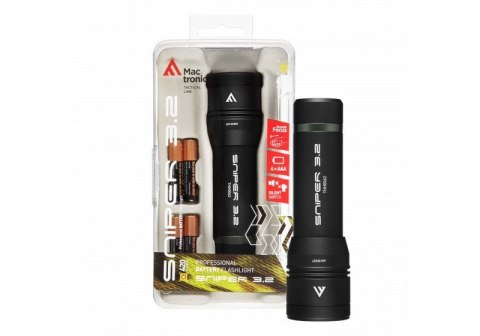 LATARKA RĘCZNA SNIPER 3.2, 420ML 4*AAA LATARKA RĘCZNA SNIPER 3.2, 420ML 4*AAA