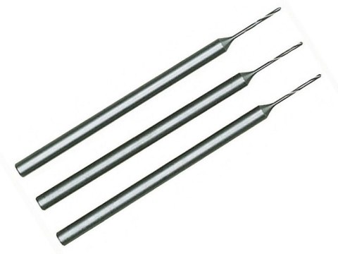 WIERTŁA ZE STALI WOLFRAMOWO-WANADOWEJ 0.5MM, 3SZT. WIERTŁA ZE STALI WOLFRAMOWO-WANADOWEJ 0.5MM, 3SZT.