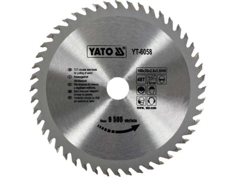 TARCZA WIDIOWA 160*48T*20MM TARCZA WIDIOWA 160*48T*20MM