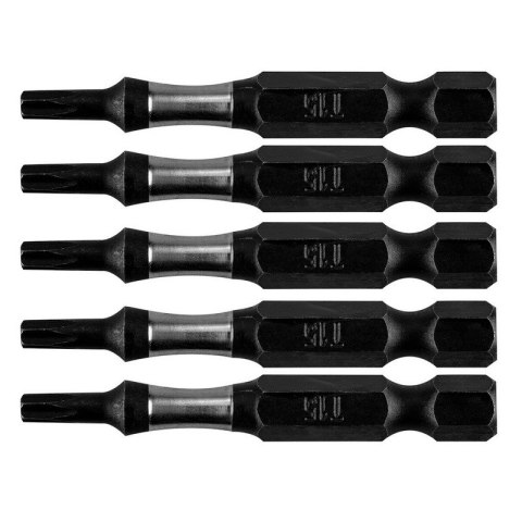 ZESTAW BITÓW UDAROWYCH S2, 50 MM, T15, 5 SZT.. ZESTAW BITÓW UDAROWYCH S2, 50 MM, T15, 5 SZT..