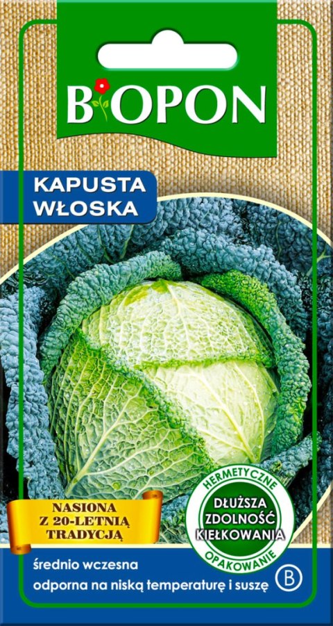 KAPUSTA WŁOSKA 1G KAPUSTA WŁOSKA 1G