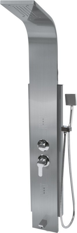 PANEL PRYSZNICOWY STEELY 6 INOX PANEL PRYSZNICOWY STEELY 6 INOX