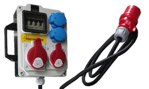 ROZDZIELNICA ELEKTRYCZNA 1X32A 5P, 1X16A 5P, 2X230V ESP32AW ROZDZIELNICA ELEKTRYCZNA 1X32A 5P, 1X16A 5P, 2X230V ESP32AW