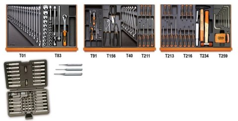 ZESTAW NARZĘDZI DO OGÓLNEGO UŻYTKU, 197 CZ. ZESTAW NARZĘDZI DO OGÓLNEGO UŻYTKU, 197 CZ.